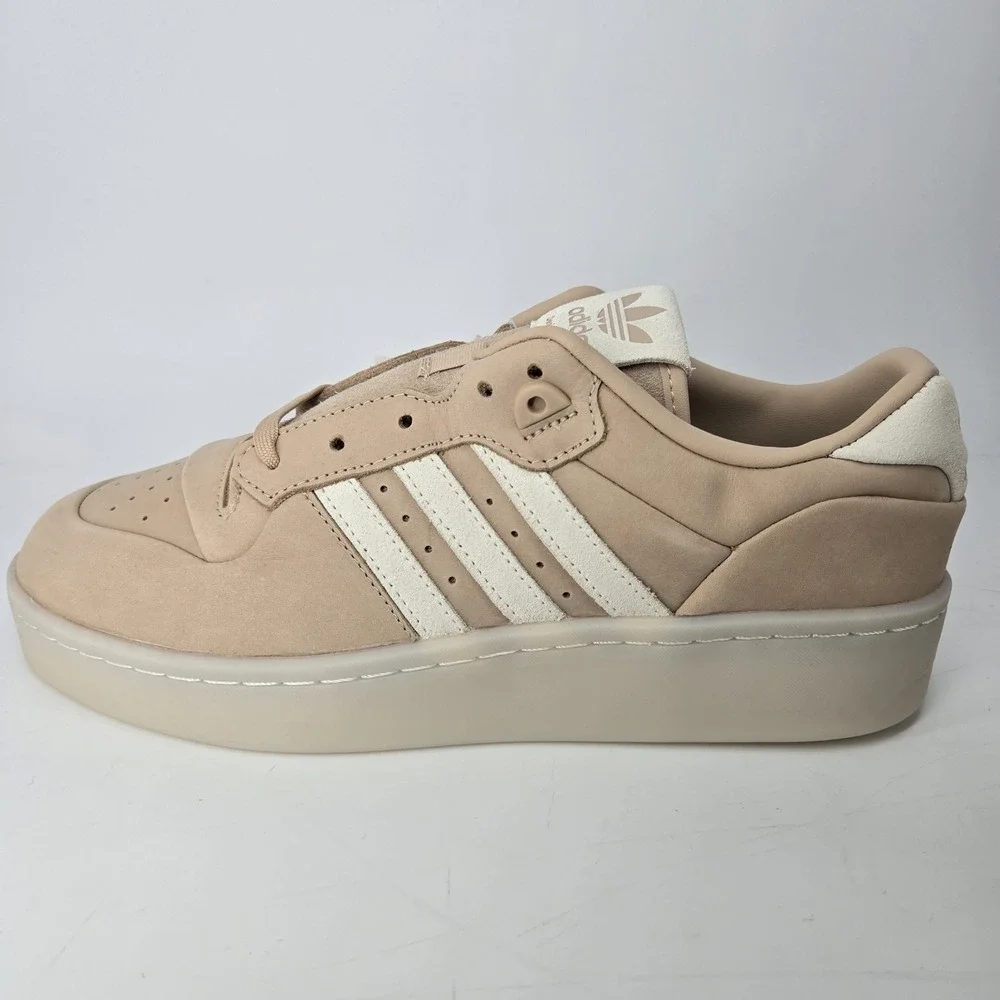 ADIDAS Original Rivalry Lux Low Shoes Men's 9.5 Womens 10.5 Magic Beige IH0255